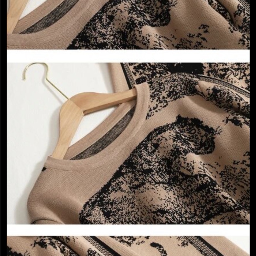 2 piece knitted set